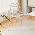 Chaise de salle à manger transparente